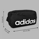 Спортивна сумка на пояс бананка Adidas Linear Bumbag JE8345 Black/White (4067901908299) - изображение 12