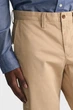 Чоловічі бежеві чіноси SLIM TWILL CHINOS Gant 31-32 1505221 - изображение 5