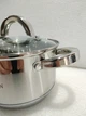 Каструля з нержавіючої сталі з кришкою Bohmann 16 см, 2.1 л (BH-1416) - зображення 6