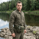 Сумка з флягою MFH Waist Bag with Drinking Bottle, Olive - зображення 6