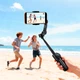 Трехосьовий стабілізатор (стедікам) Hoco K91 Three-axis intelligent gimbal app tripod Black - изображение 7