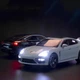 Модель автомобіля Porsche Panamera RESTEQ 1:32 — рожева інерційна машинка з відкриваними дверима, звуком і світлом - зображення 3