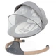 Шезлонг-качели 2в1 Kidwell LUXI Dark Melange/Wooden - изображение 6