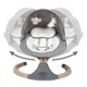 Шезлонг-качели 2в1 Kidwell LUXI Dark Melange/Wooden - изображение 9
