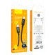 Кабель HOCO Type-C to Type-C Wind charging data cable (packaged) X89 |1m, 60W| black - зображення 2