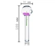Комплект скляних трубок Glass Oil Burner 100mm 5шт - изображение 2