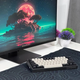 Ігрова механічна клавіатура Kondor Starlight / Дротове підключення / Brown Switch / White Black - зображення 5