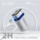 Аккумуляторнаz батарейка крона 6F22 CLDP Li-Po 9V 3150mWh Type-C USB 2 шт - изображение 2