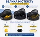 Компактная Дорожная Таблетница на 7 дней (утро – вечер), контейнер-органайзер – недельный бокс для лекарств и витаминов, черная - изображение 3