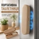 Магнитная таблетка на холодильник – органайзер для таблеток и витаминов, портативный контейнер для лекарств, компактный дорожный кейс, коричневая - изображение 1