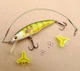 Воблер Bionic Minnow GOBASS Pro Max ОКУНЬ ДОВГИЙ 90мм 13г плаваючий Floating Гучний має рухомі металеві кульки до рибалки блешня спінінга ловлі хижака щуку окуня щуки судака жереха риболовлі хижої риби - зображення 1
