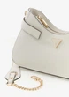 Сумка жіноча Guess Serenova shoulder bag на плече з ланцюжком кремова - изображение 3