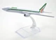 Колекційна металева лита модель пасажирського літака 1:400 Boeing 777 Alitalia 16 см - зображення 7