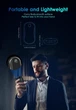 Акумуляторна грілка для рук, 10000 мАг, цифровий дисплей Чорний Б/В - зображення 2