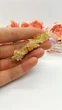 Шикарная заколка для волос с натуральным камнем цитрин - изображение 7