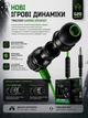 Ігрові навушники Plextone G20 IV Green з мікрофоном, провідні 3.5 мм + Type-C - зображення 3