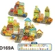 Магнитный конструктор детский Magnet Blocks "Стройка" для мальчика 50 деталей (конструктор на магнитах) (HD169A) - изображение 1