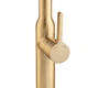 Смеситель для кухни MIXXUS PREMIUM PULL 017 BRUSHED GOLD REFL.BLACK (Кол.мат.зол.+сил.чор.) (MI8280) - изображение 8