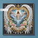 Набор для творчества алмазная мозаика картина стразами с изображением Иисуса Христа 20х20, Разноцветный - изображение 7