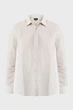 Чоловіча бежева лляна сорочка у смужку AIDEN Basic linen shirt striped Mexx M MF007200351M - изображение 5