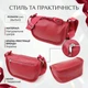 Сумка для женщин из натуральной кожи Vintage bg230fash00 Красный - изображение 3