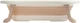 Ванночка складна для дітей Sensillo Foldi Beige (5903076320926) - зображення 3