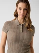 Блуза-поло ажурная Guess XL оливковый W6GR25Z0672 6250672 - изображение 2