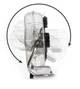 Вентилятор підлоговий ProfiCare PC-VL 3067 WM White, 120 Вт, 50 см, 3 швидкості, металевий корпус, осьовий вентилятор для дому, офісу та підлогового розміщення - зображення 5