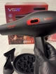 Профессиональный мощный фен VGR V-471 Professional диффузор два концентратора для сушки укладки волос 2800 Вт Черный - изображение 3