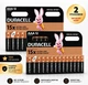 Батарейки лужні Duracell 24 шт AAA (LR03) MN2400 Дюрасел - изображение 1