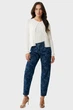 Жіночий білий кардиган PEONY classic ajour cardigan Mexx L MF006600451W - зображення 2