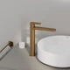 Змішувач для умивальника із високим виливом KLUDI Renon бронза метал 42298N175 - зображення 2