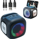 Bluetooth колонка с RGB подсветкой подставкой для телефона от USB (см11921) - изображение 1