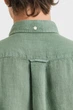 Чоловіча зелена лляна сорочка REG GMNT DYED LINEN SHIRT Gant XL 3240120 - изображение 4