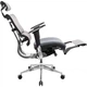 Офисное эргономичное кресло GT Racer X-801L Bright Gray (W-20, B-40) - изображение 9