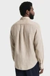 Чоловіча бежева лляна сорочка REG GMNT DYED LINEN SHIRT Gant XL 3240120 - изображение 3