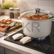 Каструля глибока Edenberg EB-3962 6.2 л з кришкою та мармуровим покриттям - зображення 1