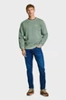 Чоловічий оливковий світшот Pepe Jeans S PM582735 - изображение 2