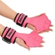 Накладки для підтягування та тяги атлетичні LivePro Lifting Wrist Wraps 8757 комплектація 2шт Pink-Black - зображення 2