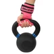 Накладки для підтягування та тяги атлетичні LivePro Lifting Wrist Wraps 8757 комплектація 2шт Pink-Black - зображення 4
