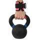 Накладки для підтягування та тяги атлетичні LivePro Lifting Wrist Wraps 8757 комплектація 2шт Pink-Black - зображення 8
