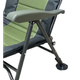 Кресло карповое Eclipse Comfort XL 1010 складное с подлокотниками и регулировкой наклона 4 ноги регулируются Зеленое - изображение 4