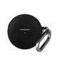 Силіконовий чохол для навушників HUAWEI FreeBuds 7i, Hang Case, чорний, ультратонкий захисний кейс товщиною 2 мм, захист від подряпин, пилу та ударів, компактний, з карабіном для кріплення, ArmorStandart (ARM90048) - зображення 1
