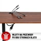 Стіл Hell's Chair Canyon Walnut з електричним регулюванням горіховий 140x70 см - изображение 11