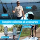 SUP-дошка надувна FunWater SUPFW07A 320 см POLAR BEAR синього кольору - изображение 3