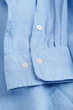 Чоловіча блакитна лляна сорочка REG GMNT DYED LINEN Gant XL 3240120 - изображение 8