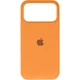 Чохол Silicone Case з закритим низом на Apple iPhone 17 Pro (6.3") (Помаранчевий / Orange) Epik (243887) - зображення 4