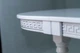 Стол обеденный ручной работы Карпаты Mebli Kam Home 77 х 120 х 80 см Овальный Белый серебро - изображение 7