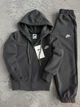 Підлітковий спортивний костюм (худі + штани) для хлопчика Nike, графітовий, розмір 36, ріст 122-128см - изображение 8