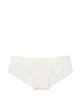 Кружевные женские трусики чикини Victoria's Secret молочные Q9Z89 размер L - изображение 3